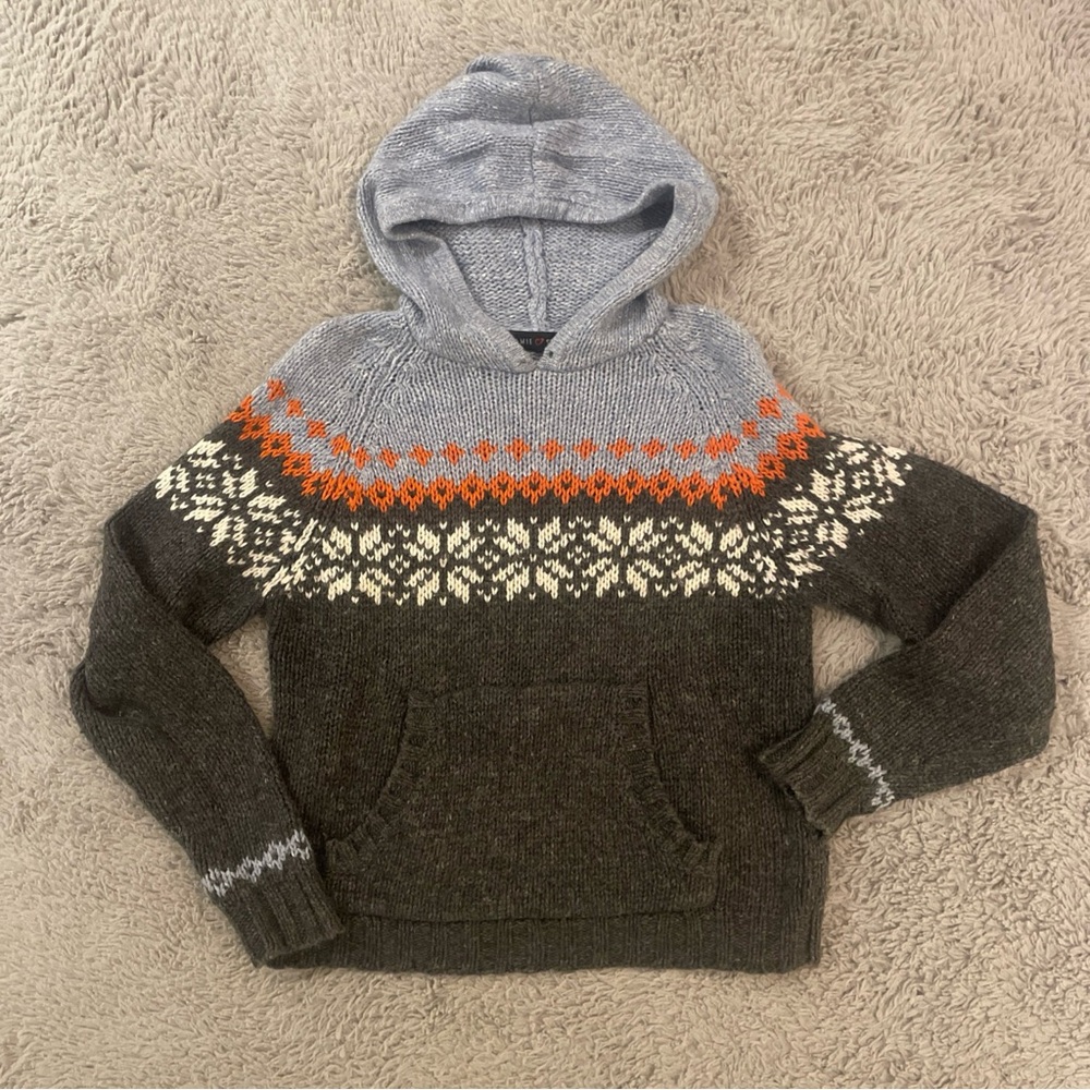 Vintage Y2K Jamie Scott Sweater Women’s S Nordic Ramie Wool Acrylic Hoodie